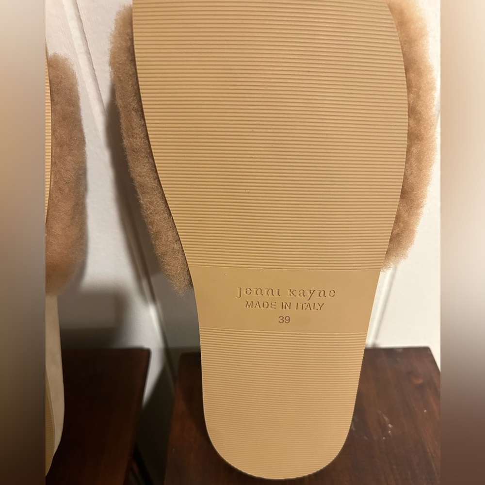 Jenni Kayne- Shearling Slides- size 39 (8.5:9) - Picture 5 of 8